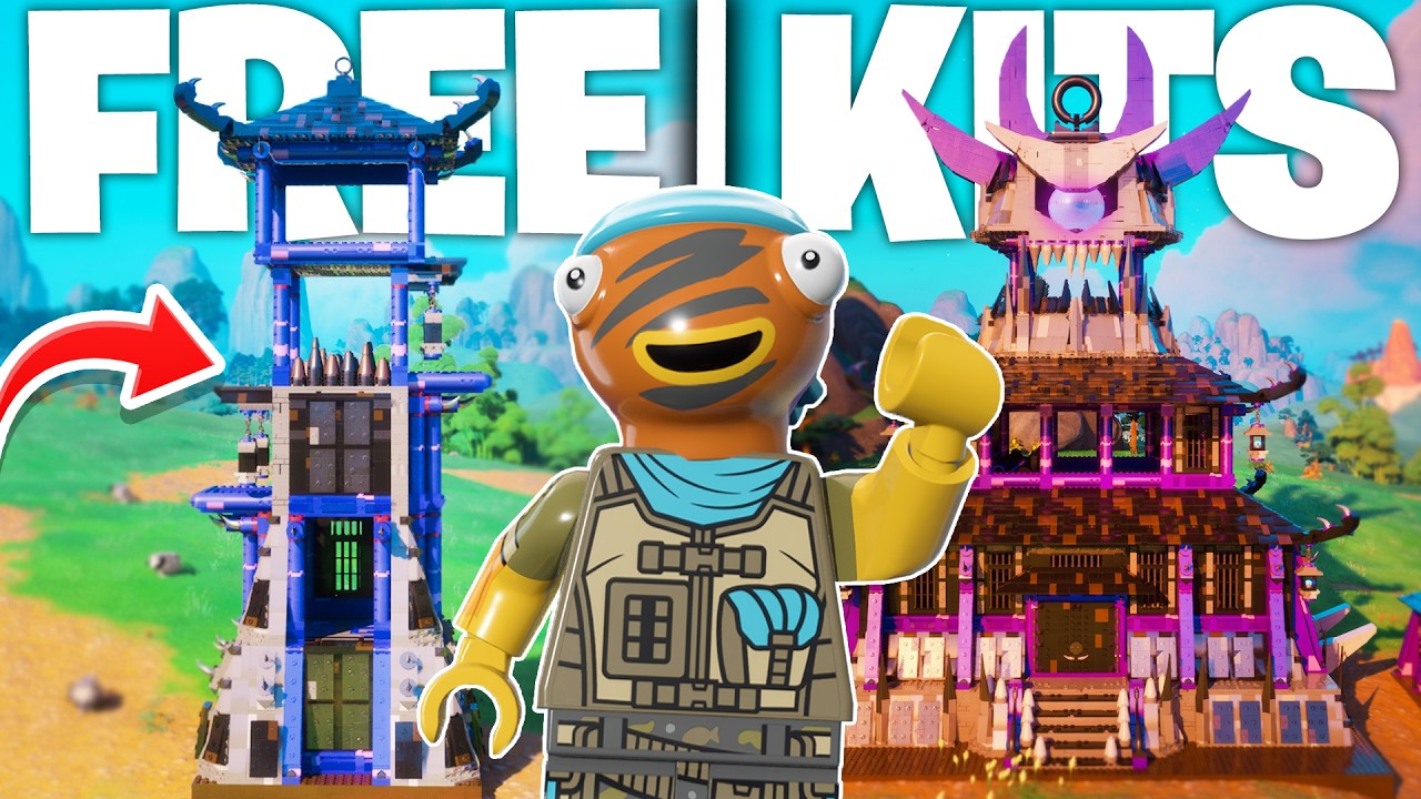 100+ FREE Build Parts & Decor in LEGO Fortnite Odyssey.. Here's How! (Full Unlock Guide)