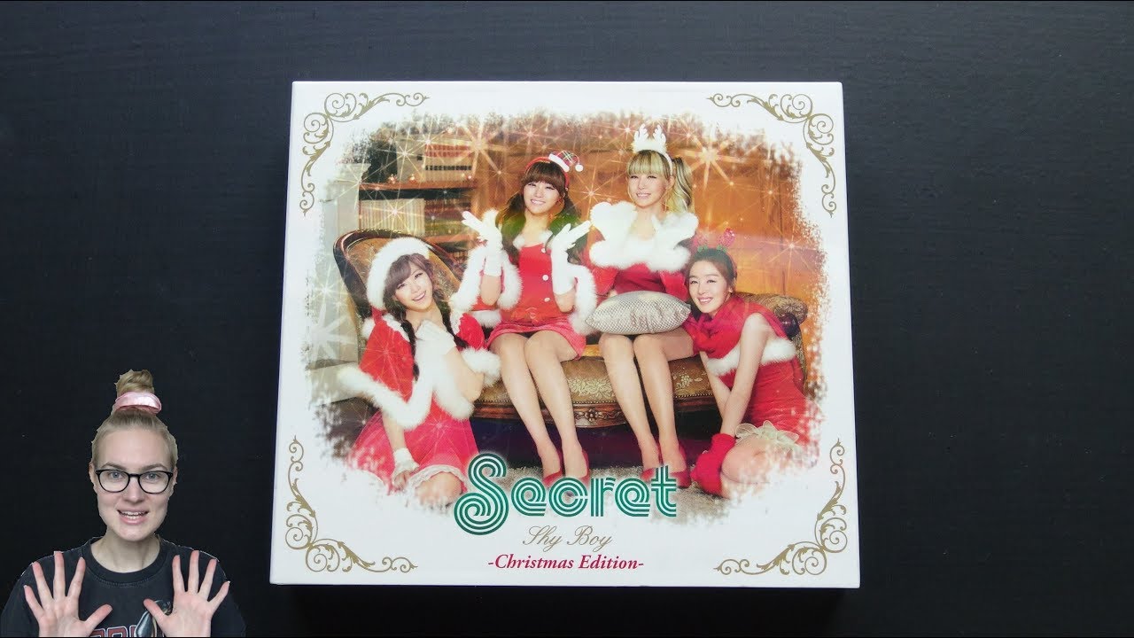 Unboxing Secret 1st Japanese Mini Album Shy Boy -Christmas Edition