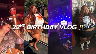 22nd birthday vlog 💕 | houston bound AGAIN, went to club sekai , brunch, paint and sip, + more 