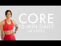 10 minute Core Workout | All Fitness levels with modifications| No Equipment| Day 3