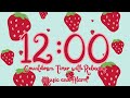 12 Minute Timer with Relaxing Music and Alarm