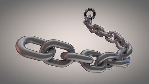 Cinema 4D Tutorial - Dynamic Chain (part 2: Dynamics)