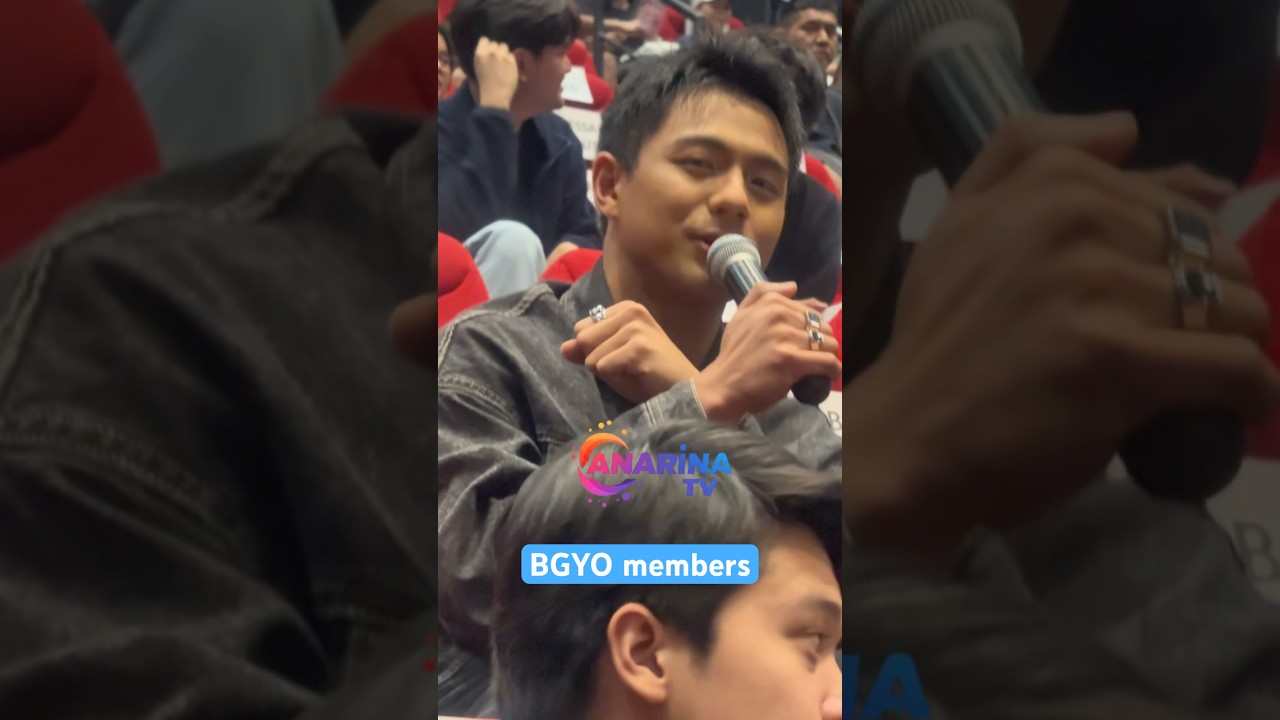 BGYO members support Gelo Rivera 