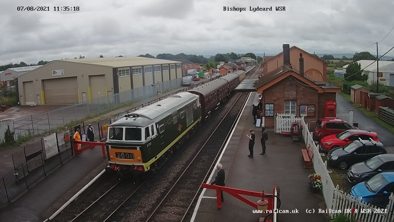 WSR - Bishops Lydeard, West Somerset Railway, Somerset UK | Railcam LIVE