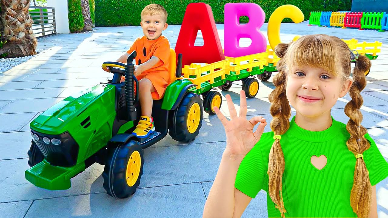 Learn numbers, shapes, colors with Oliver | Educational videos for kids