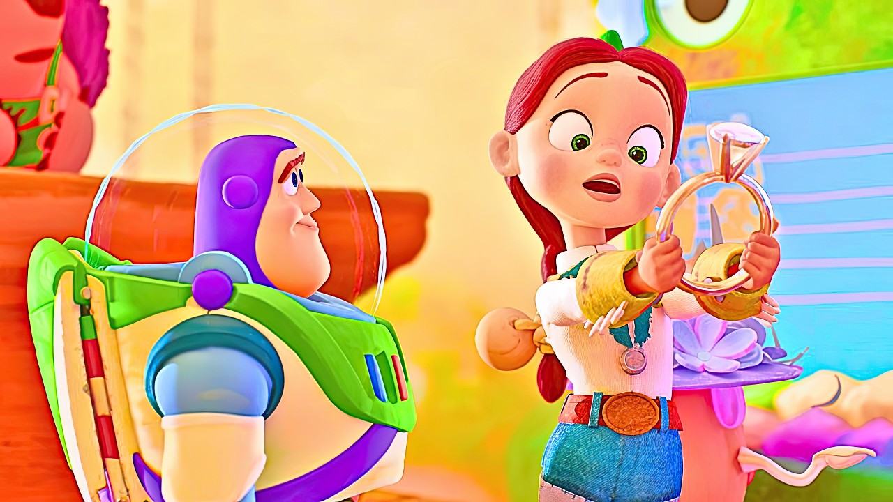 トイストーリー5 バズ　ジェシー　ウェディング Toy Story 5 | Buzz and Jessie Finally Get Married Scene Recap