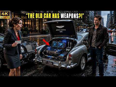 CEO Hit The Single Dad's Old Car—Then Froze Seeing The Aston Martin DB5 Gadgets!