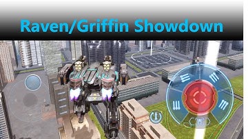 NEW WAR ROBOT RAVEN versus GRIFFIN SHOWDOWN