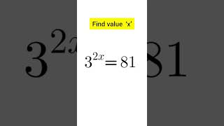 find value of ‘x’#fraction #maths #shorts