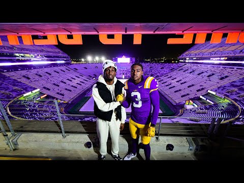 MY BROTHER TOOK ME ON HIS OFFICIAL VISIT TO LSU😳