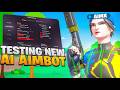 Testing The *NEW* BEST Fortnite AI Aimbot For The First Time... And This Happend?!