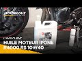 Alexandre client motoblouz prsente lhuile moteur ipone r4000 rs  10w40  4 litres