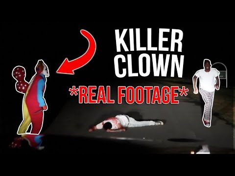 friend's-chased-by-"killer-clown"!-*actual-footage*