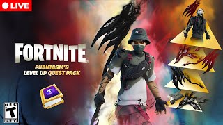 🔴 New PHANTASM *LEVEL UP* PACK in FORTNITE!