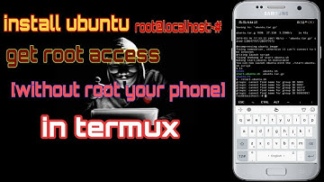 how to install ubuntu in termux [ no root] require