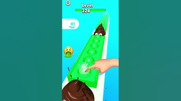 Pop Run 🏃 Very Satisfying Game 🌈 Level 224 #shortsfeed#shorts#poprun#youtubeshorts#1million