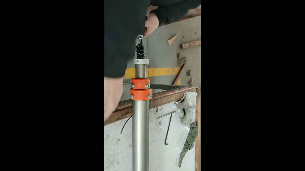 How To Disassemble Built In Cable Telescopic Mast 01