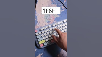 What’s Unicode 1F6F6? It’s Sled! 🛷 #emoji #unicode #winter #shorts #msword #keyboard #computer #asmr