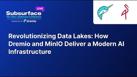Revolutionizing Data Lakes: How Dremio and MinIO Deliver a Modern AI Infrastructure
