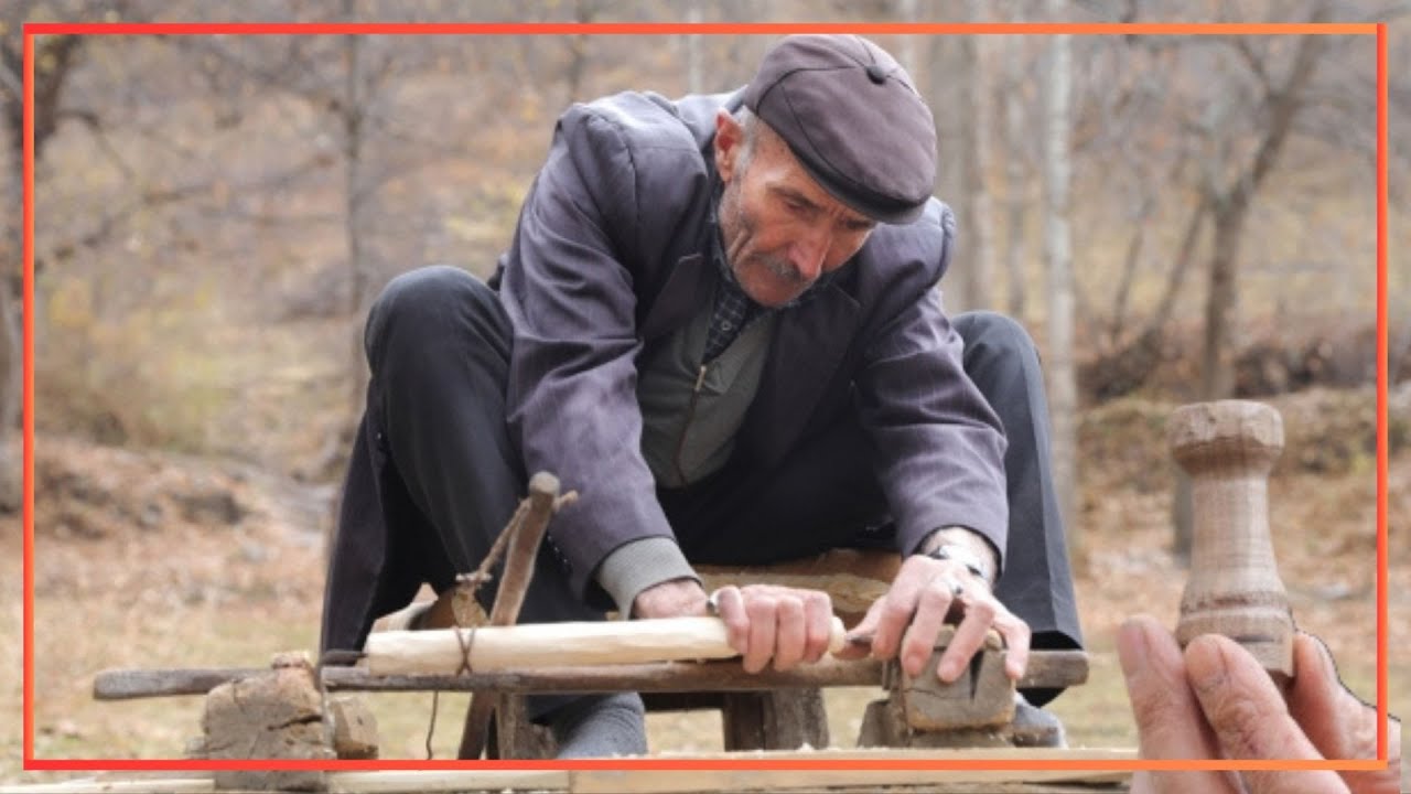 60 YILLIK USTA'DAN SATRANÇ TAŞI YAPIMI | VAN - BAHÇESARAY