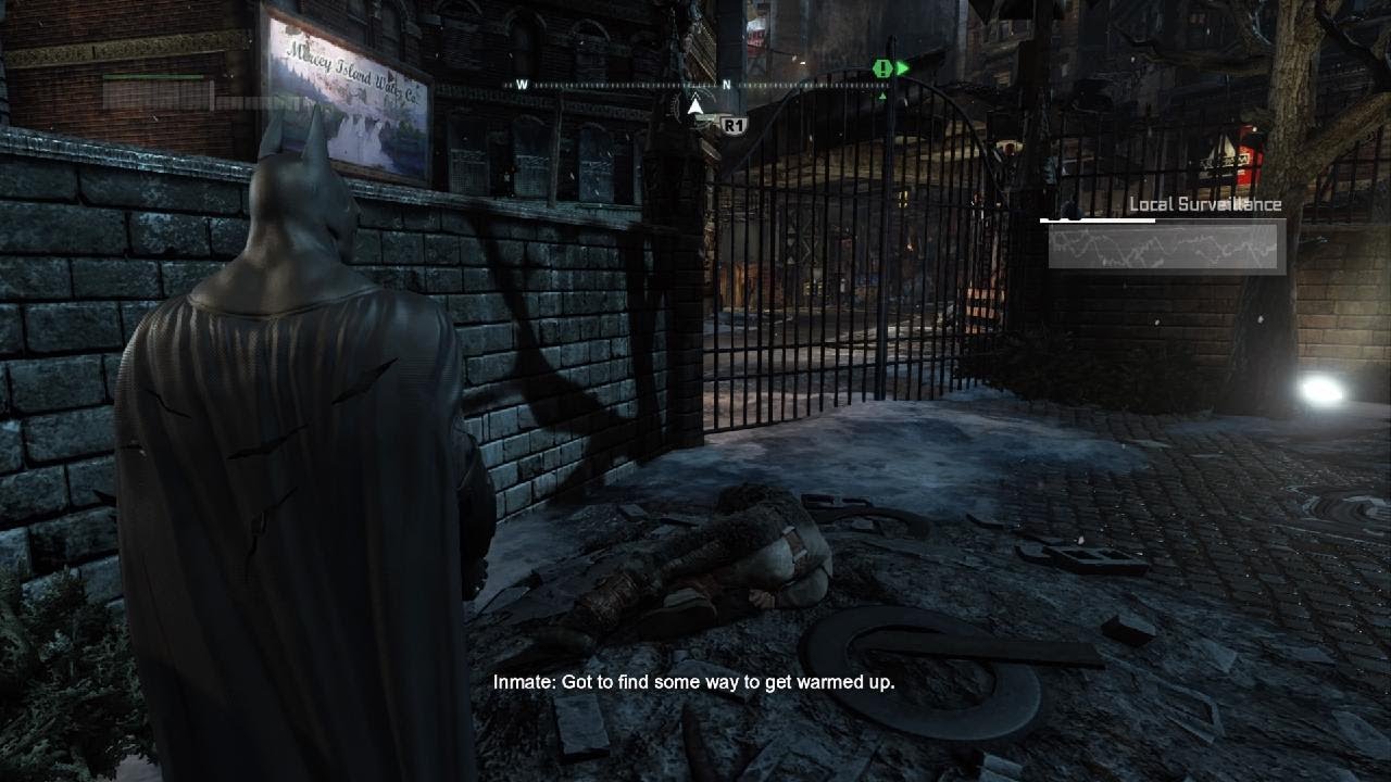 Batman: Arkham City-Batman discovers the Riddler has taken hostages ...