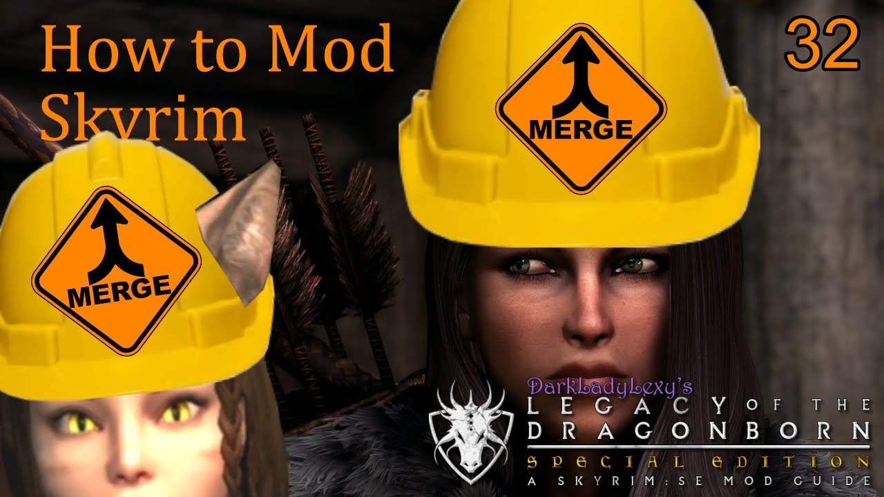 32 How to Mod Skyrim - How to merge Mods 1 of 4 - YouTube