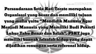 10 Falsafah Dan Kata Kata Psht