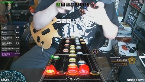 CLONE HERO: ZIGMAN BY EXILELORD 135% SPEED FC!!!!!!! (DONE WITH THIS SONG LOL W/HANDCAM)