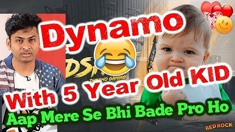 DYNAMO WITH RANDOM 5 YEAR OLD KID