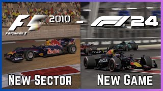 Abu Dhabi But Every Sector the Game Gets NEWER | F1 2010 - F1 24