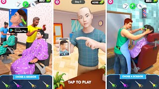 Barber Hair Salon Shop Gameplay (Android) screenshot 4