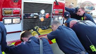 Spokane Valley Fire Department - Engine 8 Push-In Ceremony