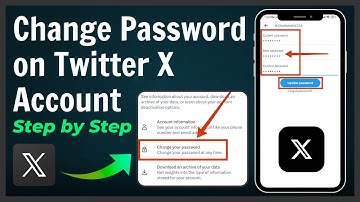 How to Change Password of Twitter X