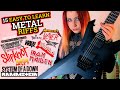 15 Easy To Learn METAL Riffs