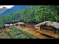 Timelapse 180 days building a farm in the forest p3 expand the farm 