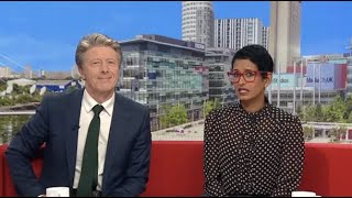 BBC Breakfast's Naga Munchetty pauses show to issue apology after Carol Kirkwood 'snub'
