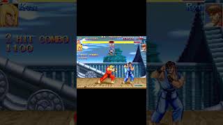 HYPER STREET FIGHTER II - KEN MASTERS INFINITE STUN COMBO 5 #StreetFighter #Ken #FGC #Arcade #Shorts