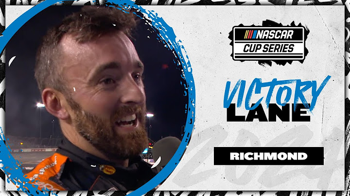 Austin Dillon after Richmond win: ‘I hate it, but I had to do it’