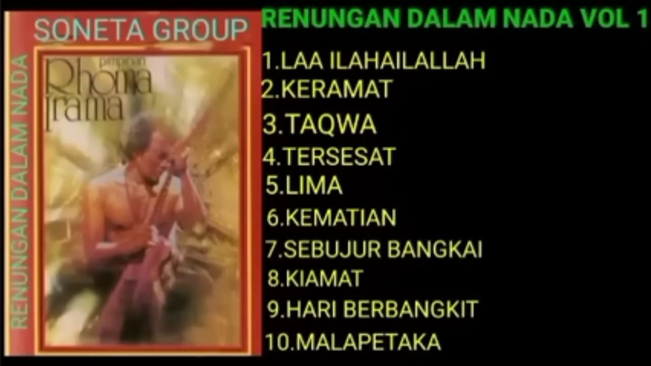 Lagu Rhoma Irama & Soneta Grup Renungan Dalam Nada Vol. 1