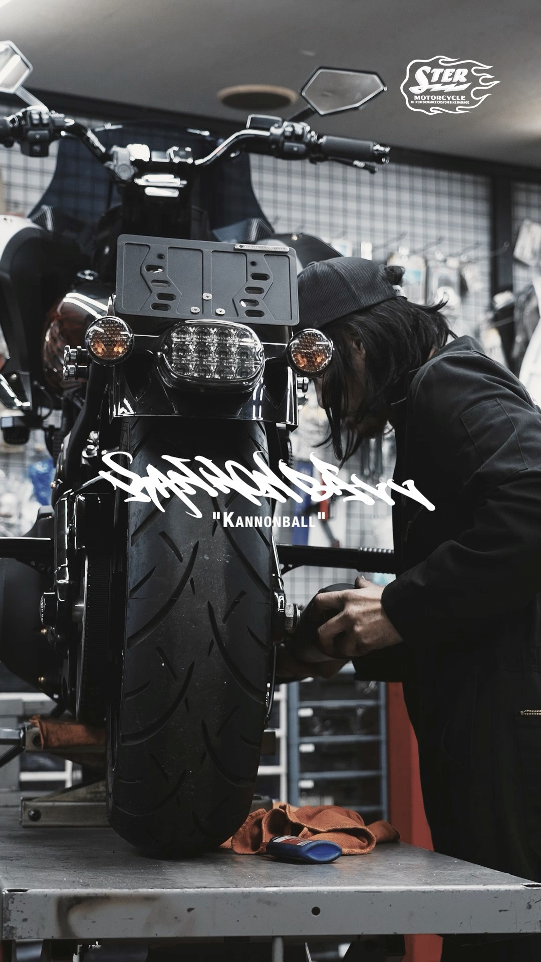 スターモーターサイクル×KANNONBALL⁄STYLE ハーレーショベルシート