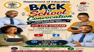 Back to School Convocation 2026