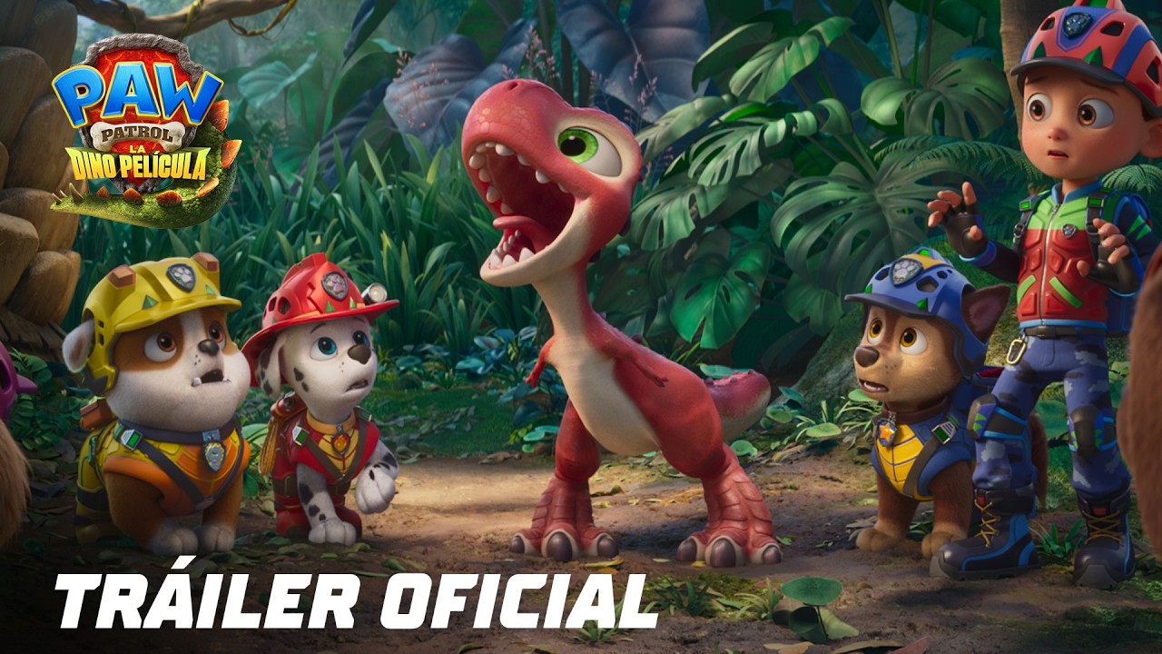 PAW Patrol: La Dino Película | Tráiler Oficial (DOBLADO) | Agosto 13