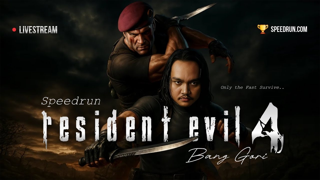 Coming Soon: Official Merch Bang Gori. Resident Evil 4 Speedrun Indonesia