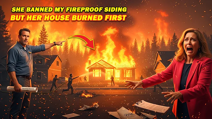 HOA Karen Banned My Fireproof Siding — But Her House Burned First When the Wildfire Hit