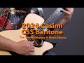 Dream guitars  2024 casimi c5s baritone the tree mahogany  moonspruce  guitardemo