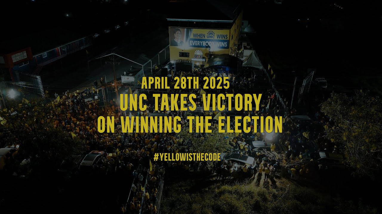 Former PM Kamla Persad-Bissessar's victory speech on winning the election in Trinidad and Tobago