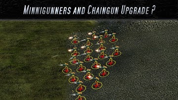 [C&C Zero Hour] Minigunners and Chaingun Upgrade