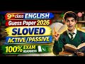 9th Class English Active Passive 2026 | Active Passive for 9th Class