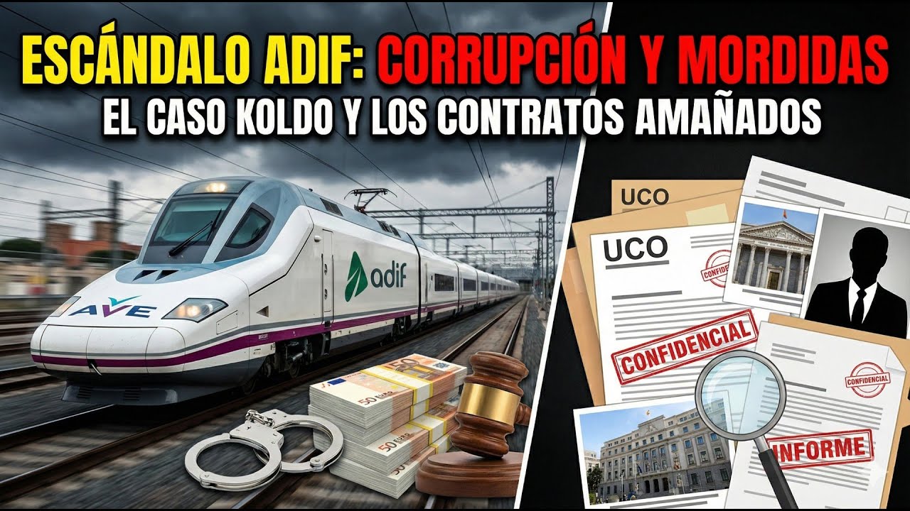 ¿MANTENIMIENTO DE TRENES EN PELIGRO? La Verdad del Caso ADIF y Koldo  #tren #psoe #corrupcion