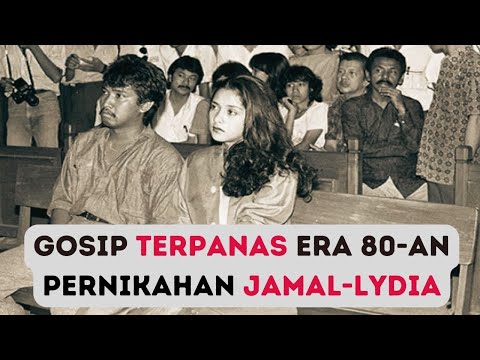 Berita Gosip Terpanas Tahun 80-an: Pernikahan Jamal Mirdad dengan Lydia Kandou